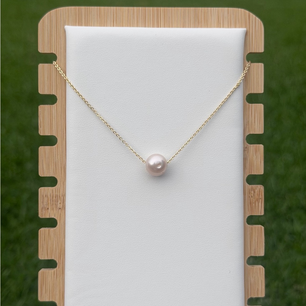 Pink Fresh Water Pearl Necklace